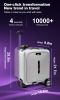 BEKE Smart Electric Luggage Rideable 20-inch With Electric Lifting Handles And Foot Pedals App Control