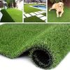 Artificial Turf for Lawn - 3.3ft x 32.3ft , 0.8 inch Indoor Outdoor Synthetic Grass Rug, Realistic Fake Grass Mat for Garden, Yard, Patio, Balcony and