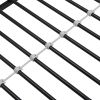Metal Floor Bunk Bed, Twin over Full, Black