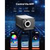 Starlight Headliner Kit, 550 pcs 0.03 in 9.8 ft, 16W Twinkle Fiber Optic Star Ceiling Lights for Car, Bluetooth APP, Remote Control, Sound Activated,