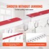 Ceiling Curtain Track Set, 9.9 FT/3 Meter, Self Adhesive, No Drill Ceiling Track System for Curtains, Room Divider Curtain Track Ceiling Mounted for L