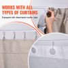 Ceiling Curtain Track Set, 9.9 FT/3 Meter, Self Adhesive, No Drill Ceiling Track System for Curtains, Room Divider Curtain Track Ceiling Mounted for L
