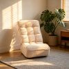 Single sofa reclining chair Japanese chair lazy sofa tatami balcony reclining chair leisure sofa adjustable chair