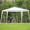 10 x 10 Feet Outdoor Wedding Canopy Tent for Backyard
