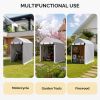 3x6 FT Storage Shed, Heavy Duty Bike Tent