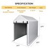 3x6 FT Storage Shed, Heavy Duty Bike Tent