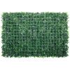 Artificial Boxwood Panel UV 24pcs Boxwood Hedge Wall Panels Artificial Grass Backdrop Wall 24" X 16" 4 cm Green Grass Wall, Fake Hedge for Decor Priva