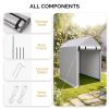 3x6 FT Storage Shed, Heavy Duty Bike Tent