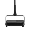Carpet Sweeper, 7.87 in Sweeping Paths, Floor Sweeper Manual Non Electric, 300 ml Dustbin Capacity with Comb for Home Office Rugs Hardwood Surfaces Wo