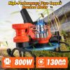 Lightweight Cordless Brush Cutter 800W Motor 15000 No-Load RPM, Multi-Angle Rotatable Trimming Head Dual Start Safety Lock Detachable Splash Baffle fo
