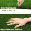 Artificial Turf for Lawn - 3.3ft x 32.3ft , 0.8 inch Indoor Outdoor Synthetic Grass Rug, Realistic Fake Grass Mat for Garden, Yard, Patio, Balcony and