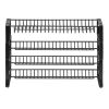 Detachable Spice Rack Organizer for Cabinet, 4 Tie Stackable Seasoning Organizer, Spice Jars Kitchen Storage for Countertop Kitchen Pantry Cupboard, 1
