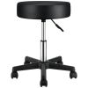 Rolling Stools with Wheels, 400 LBS Weight Capacity Adjustable Height Stool with Ultra-Thick Seat Cushion, Swivel Stools Chair for Salon, Bar, Home, O