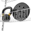 Over the Door Pantry Organizer, 6-Tier Pantry Organization and Storage, Heavy-Duty Steel Hanging Spice Rack, Adjustable Wall Seasoning Shelves, for Ho