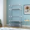 Non-Woven Fabric Portable Closet Wardrobe with Rolling Door & Hanging Rack - Lightweight Clothes Storage Organizer, 3 Drawers & Curtain Design - 67x35