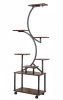 Plant Stand with Grow Lights, 8 Tiered Indoor Plant Shelf, 61" Tall Plant Stand for Indoor Plants Multiple, Metal Plant Flower Holder Stand, S-Shaped
