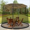 1PC9 -10 Feet Outdoor Umbrella Table Screen Mosquito Bug Insect Net