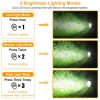 32 LED 800LM Solar Landscape Spotlights, 150Â° Wide Beam Solar Garden Lights with 3 Brightness Modes, IP65 Waterproof Auto On/Off Solar Path Lights fo