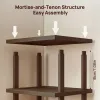 9 Layers Bamboo Shoe Rack Tall Narrow Vertical Organizer for Small Spaces Entryway Closet Corner Doorway 4 sold