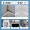 Foaming Bathroom Surface Care Spray Kit, Water Mark & Limescale Reducing Spray with Cleaning Cloth & Sponge, Household Bathroom Maintenance Supplies