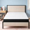 6 Inch Trifold Memory Foam Mattress for Guest Camping RV Travel Yoga - USA Made 80" X 60" X 6" Foldable Portable Bed for All Ages