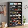 Freestanding Shoe Cabinet, 9-Tier 40-45 Pairs Shoe Storage RackB