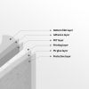 3D, 10pcs 3D Marble Self-adhesive Stickers, Cuttable, Kitchen Wall Bathroom Countertop Home Decor, Size 12*12