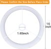Beige Large Drum Lamp Shades for Floor Lamps,