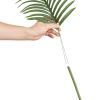 Artificial Gold Cane Palm Tree, 6.5 FT Tall Faux Plant, PE Material & Anti-Tip Tilt Protection Low-Maintenance Plant, Lifelike Green Fake Tree for Hom