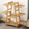 Multi-Tier Plant Stand for Indoor Outdoor Plants, Freestanding Metal Flower Pot Shelf, Modern Plant Rack for Balcony, Living Room, Patio and Garden De