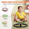 Kids Swivel Chair, 220 LBS Capacity, Sensory Spinning Chair, Autistic Kids Sensory Toy Chair with Non-Slip Metal Base, Toddler Sit and Spin Chair for