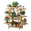 Multi-Tier Plant Stand for Indoor Outdoor Plants, Freestanding Metal Flower Pot Shelf, Modern Plant Rack for Balcony, Living Room, Patio and Garden De