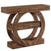 Main console, sofa table, corridor table, decorative rack, with storage rack, rural farmhouse style