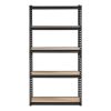 Storage Shelves, 2000 lbs, 5 Tier Garage Storage Shelving, 16" D x 32" W x 62.8" H Adjustable Metal Shelves for Garage Shelves Utility Rack Shelf, Ide