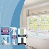 Foaming Bathroom Surface Care Spray Kit, Water Mark & Limescale Reducing Spray with Cleaning Cloth & Sponge, Household Bathroom Maintenance Supplies