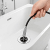24or35 inch extendable drain cleaning with a four-pronged grabber and hose,a versatile tool for unclogging bathtubs, toilets, kitchen sinks, and drain