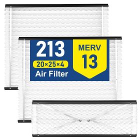 2Pack 413/410/210/213 Replacement Filter Compatible with AprilAire Size:16x25x4 Whole House Air Purifiers (Style: 213)