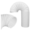 Flexible Air Conditioner Vent Hose Portable Exhaust Duct Universal Replacement, Counter-Clockwise
