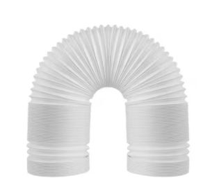 Flexible Air Conditioner Vent Hose Portable Exhaust Duct Universal Replacement, Counter-Clockwise (size: 5"*6.5ft)
