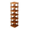 3/6/9-layer Expandable Folding Bamboo Storage Rack, Multi-layer Space-saving Storage Organizer, No Installation Required, Suitable For Various Room Ty