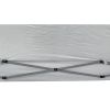 Outdoor 10x 10Ft Pop Up Gazebo Canopy Tent Removable Sidewall with Zipper,2pcs Sidewall with Windows,with 4pcs Weight sand bag