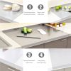 Stainless Steel Cutting Board for Kitchen - Large 304 Chopping Boards, Suitable for Meat Vegetables Bread and Baking,Kitchen Accessories,