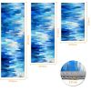 Three-piece kitchen rug set, non-slip and washable, abstract pattern kitchen hallway rug, soft and comfortable, suitable for sinks, floors, entrances,