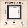 16pcs Wooden Shadow Box Picture Frame Set | 5X5Inch Square Shape, Suitable for Photos, Weddings, Floral Arrangements, Home Decoration - a Perfect Gift