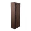 Room-saving 10-Layers 9 Lattices Non-woven Fabric Shoe Rack Black